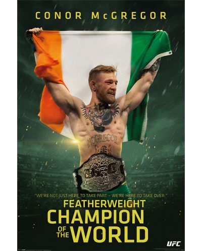 Макси плакат Pyramid - Conor McGregor (Featherweight Champion) - 1