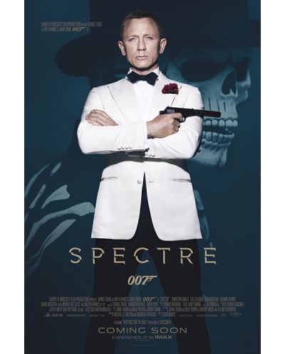 Макси плакат Pyramid Movies: James Bond - Spectre (Skull)