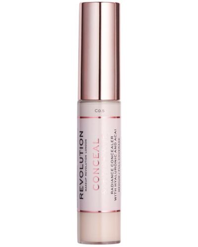 Makeup Revolution Conceal & Hydrate Течен коректор, C0.5, 13 g - 1