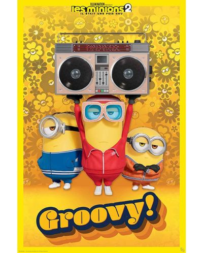 Макси плакат GB eye Animation: Minions - Groovy! - 1