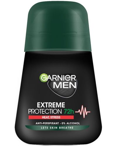 Garnier Men Рол-он против изпотяване 72h Extreme, 50 ml - 1