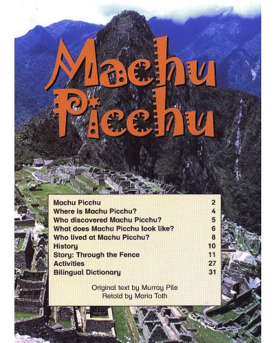 Macmillan Children's Readers: Machu Picchu (ниво level 6) - 3