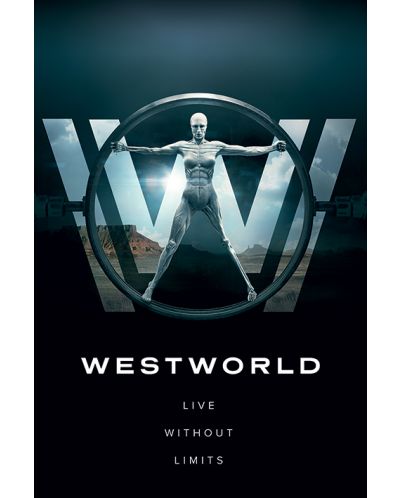 Макси плакат Pyramid - Westworld (Live Without Limits) - 1