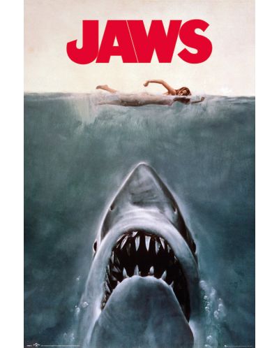 Макси плакат GB eye Movies: Jaws - Key Art - 1