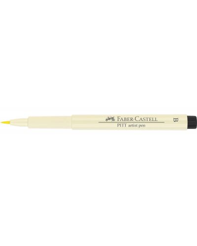 Маркер с четка Faber-Castell Pitt Artist - Слонова кост (103) - 4