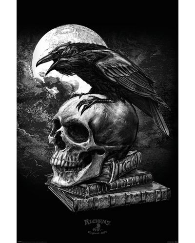 Макси плакат Pyramid - Alchemy (Poe's Raven) - 1