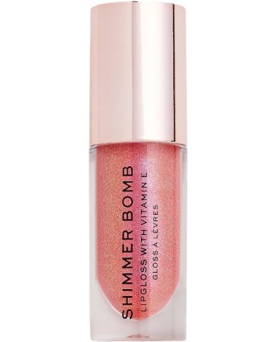 Makeup Revolution Pout Bomb Гланц за обем Shimmer Bomb Daydream Pink, 4.6 ml - 1
