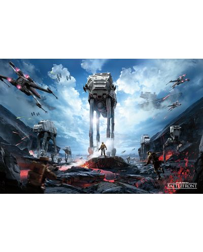 Макси плакат Pyramid - Star Wars Battlefront (War Zone) - 1
