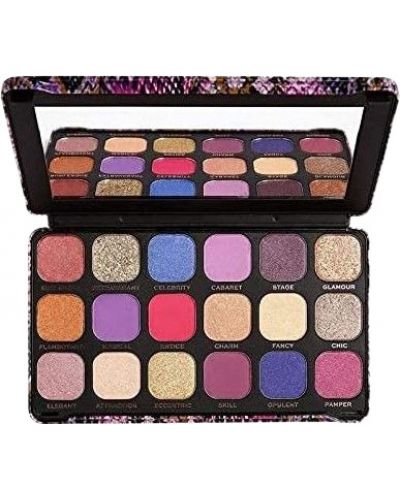 Makeup Revolution Forever Flawless Палитра сенки Show Stopper, 18 цвята - 1