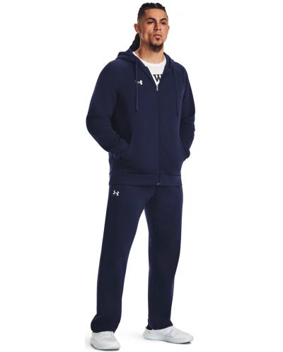 Мъжки суитшърт Under Armour - UA Rival Fleece FZ, син - 4