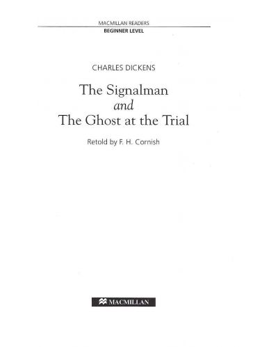 Macmillan Readers: Signalman and the Ghost at the Trial (ниво Beginner) - 3