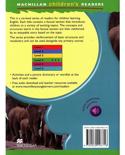 Macmillan Children's Readers: Elephants (ниво level 4) - 2