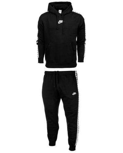 Мъжки спортен екип Nike - Sportswear Club FLC GX , черен - 1