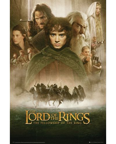 Макси плакат GB eye Movies: The Lord of the Rings - Fellowship Of The Ring - 1