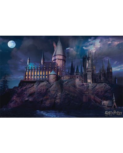 Макси плакат Pyramid - Harry Potter (Hogwarts) - 1