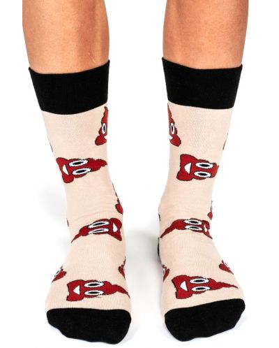 Мъжки чорапи Crazy Sox - Пуп Емоджи, размер 40-45 - 1