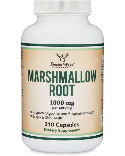 Marshmallow Root, 210 капсули, Double Wood - 1