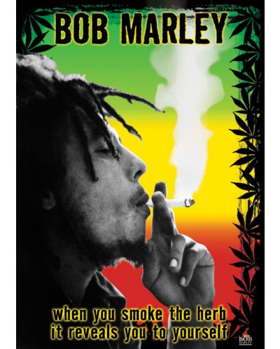 Макси плакат Pyramid - Bob Marley (Herb) - 1