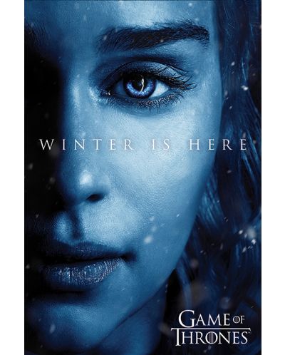 Макси плакат Pyramid - Game Of Thrones (Winter is Here - Daenerys) - 1