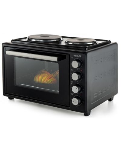 Малка готварска печка Muhler - MC-3522, 3300W, 35 l, черна - 4
