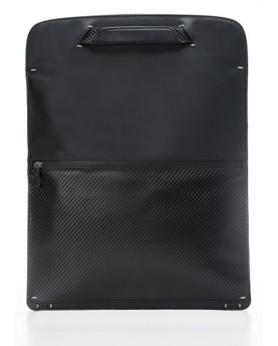 Мъжка чанта от естествена кожа Pininfarina Folio, карбон - 2