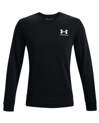 Мъжка блуза Under Armour - Rival Terry LC Crew , черна - 1