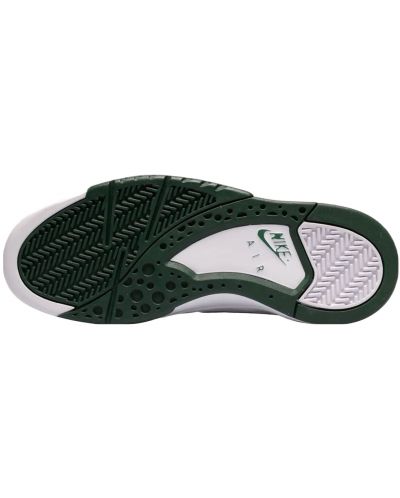 Мъжки обувки Nike - Air Flight Lite Mid,  бели/зелени - 5
