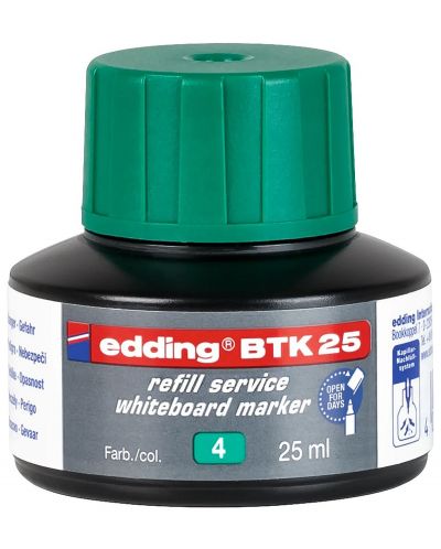 Мастило за маркери Edding BTK 25 - Зелен, 25 ml - 1