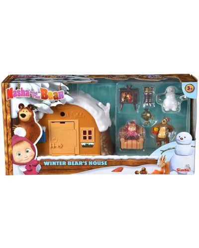 Зимна къща на мечока Simba Toys - Маша и мечока - 8
