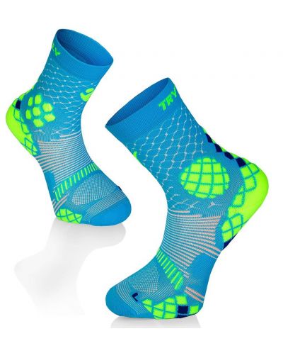 Мъжки чорапи Pirin Hill - Try to Fly, размер 42-44, сини - 1