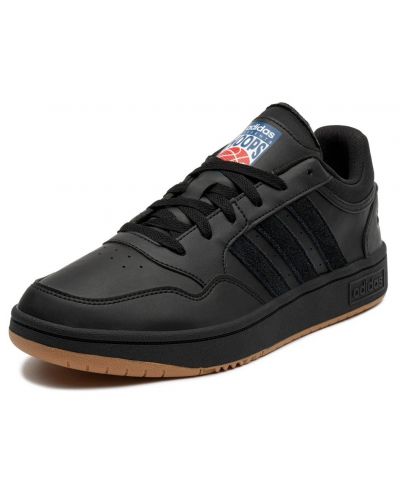 Мъжки обувки Adidas - Hoops 3.0 Basketball , черни - 4
