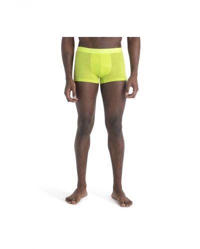 Мъжки боксерки Icebreaker - Cool-Lite Merino Blend Anatomica Trunks , жълти - 3