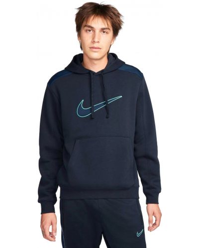 Мъжки суитшърт Nike Sportswear Fleece, син - 2