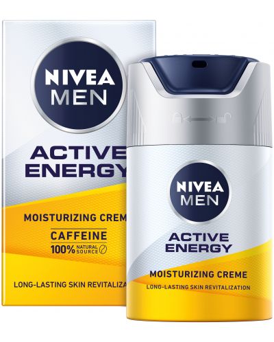 Nivea Men Мъжки крем за лице Active Energy, 50 ml - 1