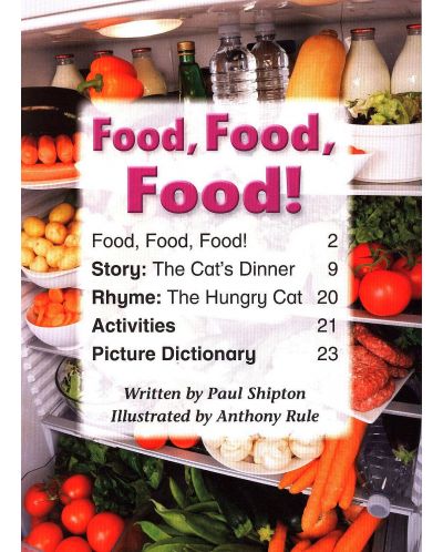 Macmillan Children's Readers: Food, Food, Food (ниво level 1) - 3