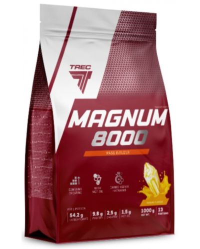 Magnum 8000, ванилия и карамел, 1000 g, Trec Nutrition - 1