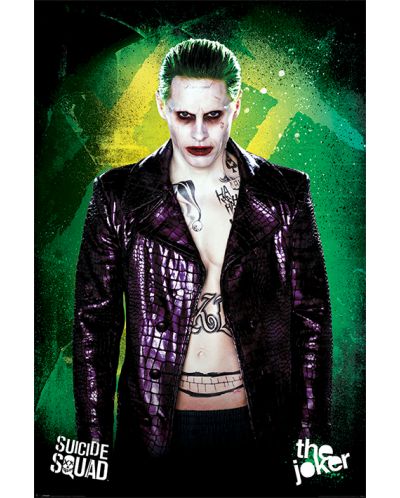 Макси плакат Pyramid - Suicide Squad (The Joker) - 1