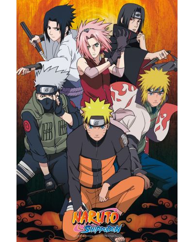 Макси плакат ABYstyle Animation: Naruto Shippuden - Characters - 1