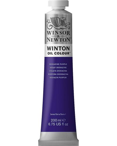 Маслена боя Winsor & Newton Winton - Диоксазин лилава, 200 ml - 1