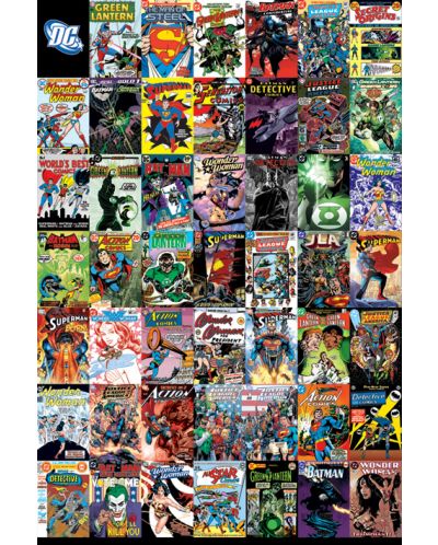 Макси плакат Pyramid - DC Comics (Montage) - 1