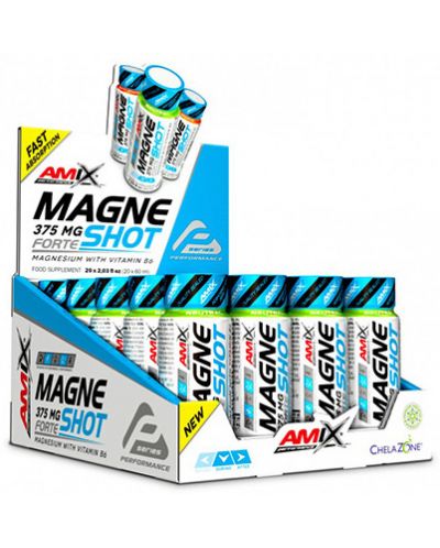 MagneShot Forte, манго, 20 шота x 60 ml, Amix - 1