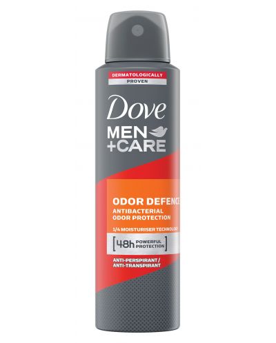 Dove Men+Care Спрей дезодорант Odour Deff, 150 ml - 1