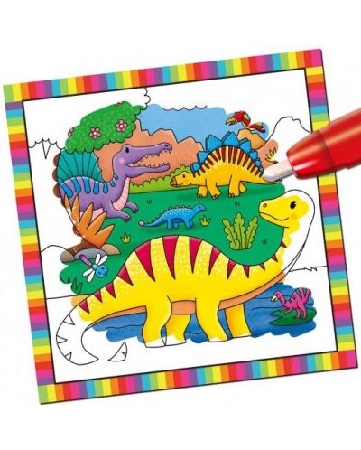 Магическа книжка за рисуване с вода Galt - Динозаври - 3