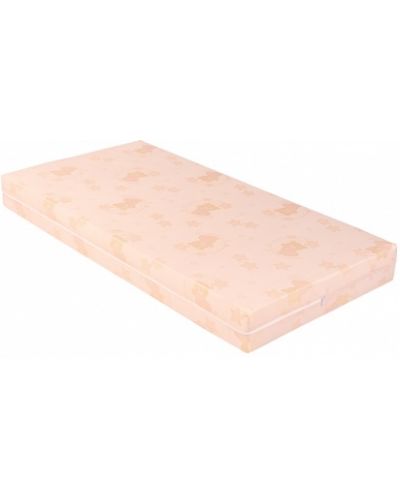 Бебешки матрак KikkaBoo - Extra Comfort, 60 x 120 x 12 cm, Bear Pink - 2