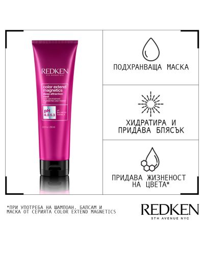 Redken Magnetics Маска за коса, 250 ml - 2