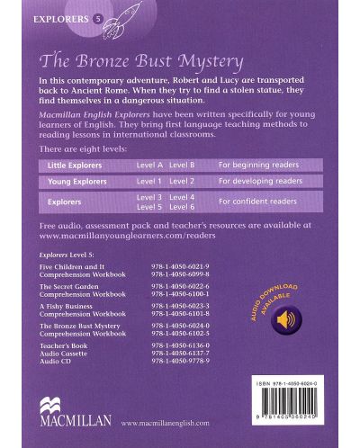 Macmillan English Explorers: Bronze Bust Mystery (ниво Explorer's 5) - 2
