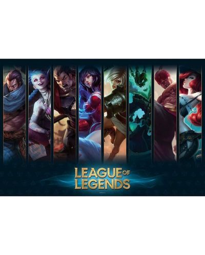 Макси плакат ABYstyle Games: League of Legends - Champions - 1