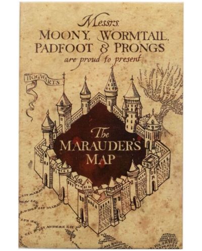 Магнит Pyramid Movies: Harry Potter - The Marauders Map - 1
