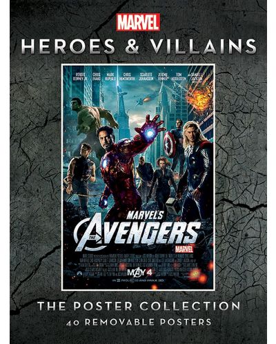 Marvel Heroes and Villains: The Poster Collection - 1