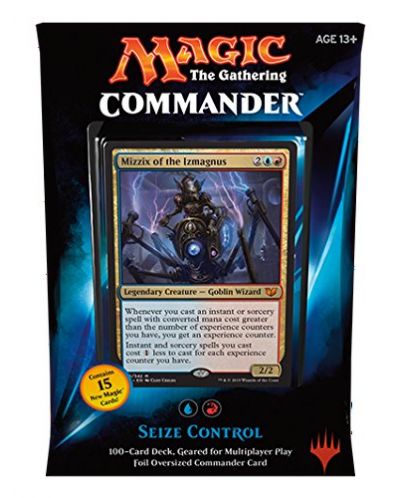Magic the Gathering TCG - Commander Deck 2015 - Seize Control (Blue/Red)